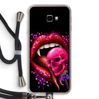 Dodelijk zoet: Samsung Galaxy J4 Plus Transparant Hoesje met koord