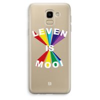 Het Leven Is Mooi: Samsung Galaxy J6 (2018) Transparant Hoesje