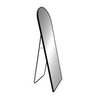 Staande spiegel Versa Zwart Kristal 2,5 X 150 X 40 CM