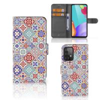 Samsung Galaxy A52 | Bookcase | Tiles Color