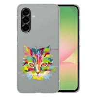 TPU Hoesje Samsung Galaxy A56 - Cat Color Backcover TPU Hoesje Samsung Galaxy A56 - Cat Color Backcover