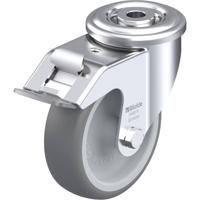 Blickle LER-TPA 102G-FI Zwenkwiel met rem Wieldiameter: 100 mm Draagvermogen (max.): 110 kg 1 stuk(s)