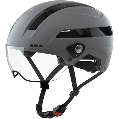 Olympic Sportswear Alpina sports urban helm soho visor 51-56 mat grijs