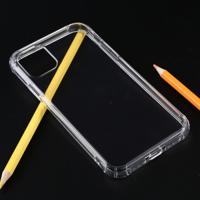 Schokbestendige dikke transparante TPU beschermhoes voor iPhone 11 (transparant)