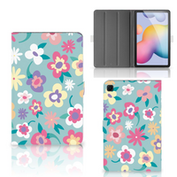 Samsung Galaxy Tab S6 Lite | S6 Lite (2022) Tablet Cover Flower Power - thumbnail