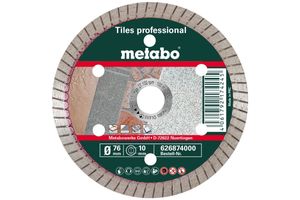 Metabo Diamant-doorslijpschijf | 76 mm | tegels | professional | - 626874000