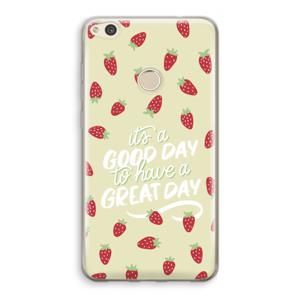 Don’t forget to have a great day: Huawei Ascend P8 Lite (2017) Transparant Hoesje