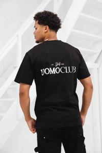 24 Uomo Club T-shirt Heren Zwart - Maat L - Kleur: Zwart | Soccerfanshop
