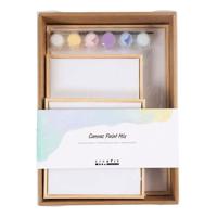 Creativ Company Set gespannen canvast met verf en kwast