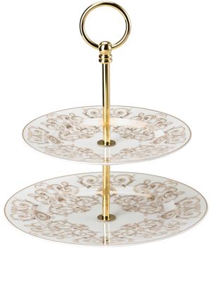 Versace x Rosenthal présentoir en porcelaine - Blanc