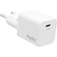 Aqiila W1 USB-oplader 20 W Binnen, Thuis Uitgangsstroom (max.) 3 A Aantal uitgangen: 1 x USB-C