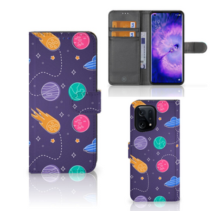 OPPO Find X5 Wallet Case met Pasjes Space