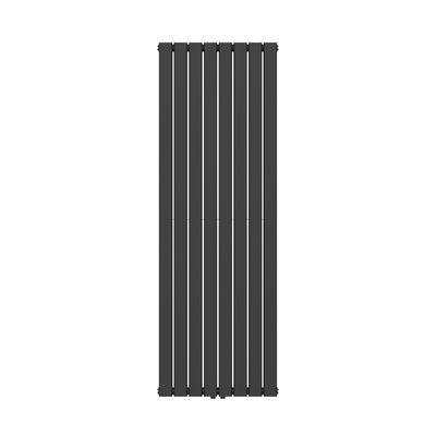 Radiator BWS Busso Verticaal Vierkant Dubbelzijdig 180x608 cm Zwart