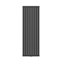 Radiator BWS Busso Verticaal Vierkant Dubbelzijdig 180x608 cm Zwart