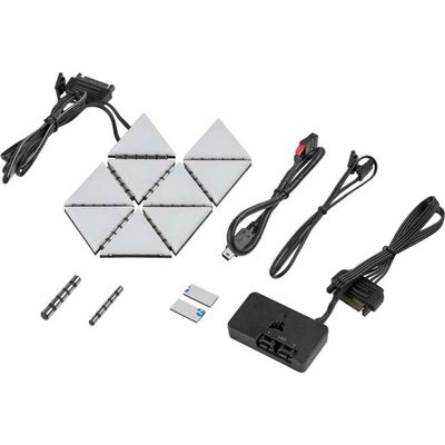 iCUE LC100 Case Accent Lighting Panels - Startset Ledverlichting