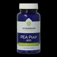 PEA Puur 400 OptiPEA Palmitoylethanolamide 60 Vegetarische capsules