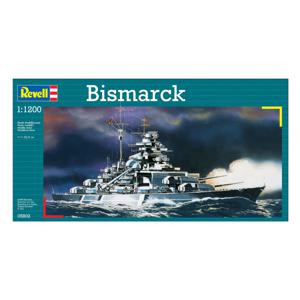 Revell Bismarck Marineschipmodel Montagekit 1:1200