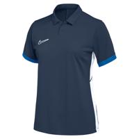 Nike Academy 25 Polo Dames Donkerblauw Blauw Wit