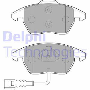 Remblokkenset, schijfrem DELPHI, u.a. fÃ¼r VW, Seat, Skoda, Audi