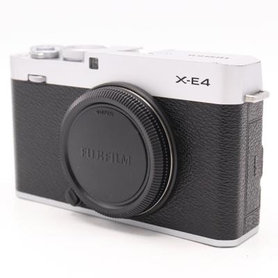 Fujifilm X-E4 body zilver occasion