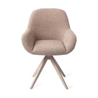 Jesper Home Kushi eetkamerstoel Stone Haze turn beige