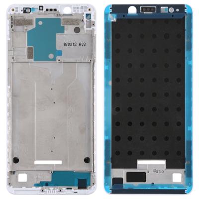 Front behuizing LCD-frame bezel voor Xiaomi Redmi Note 5 (wit)