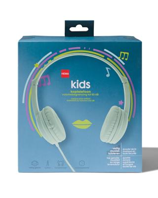 HEMA Kinder Koptelefoon Met Volumebegrenzing Mint