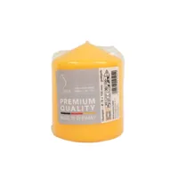 Gala stompkaars geel 7,8 x 10 cm | 8 stuks