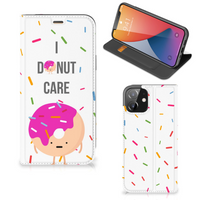 iPhone 12 | iPhone 12 Pro Flip Style Cover Donut Roze