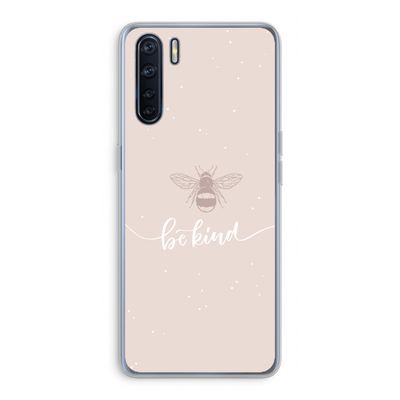 Be(e) kind: Oppo A91 Transparant Hoesje
