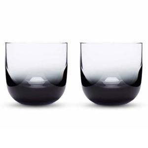 Tom Dixon Tank Whiskey glas set van 2 zwart