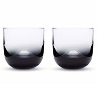 Tom Dixon Tank Whiskey glas set van 2 zwart - thumbnail