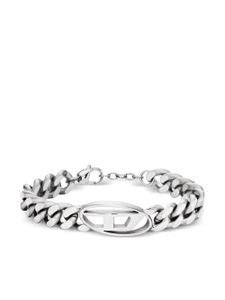 Diesel bracelet Dx1432 à plaque logo - Argent