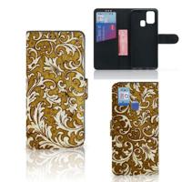 Wallet Case Samsung Galaxy M31 Barok Goud