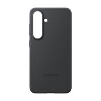 Samsung Galaxy S25 Silicone Case Telefoonhoesje Zwart Samsung Galaxy S25 Silicone Case Telefoonhoesje Zwart