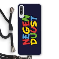 90's One: Samsung Galaxy A70 Transparant Hoesje met koord