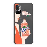 Peach please!: Xiaomi Redmi Note 10 5G Transparant Hoesje