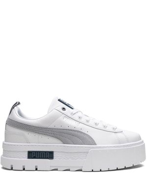 PUMA baskets Mayze 'Platinum Grey' - Blanc