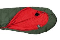 High Peak Pak 1000 Mummie slaapzak Polyester Groen, Rood - thumbnail