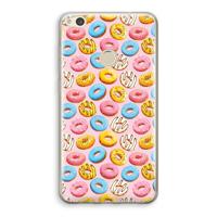 Pink donuts: Huawei Ascend P8 Lite (2017) Transparant Hoesje