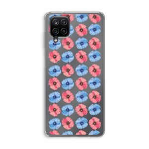 Klaproosjes: Samsung Galaxy A12 Transparant Hoesje