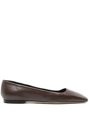 Aeyde ballerines Ida en cuir - Marron
