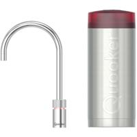 Quooker Nordic Round Kokendwaterkraan Single Tap Set - Kokend Water - Chroom - Inclusief COMBI+ Reservoir