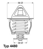 Wahler Thermostaat 4480.82D