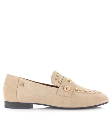 Babouche - Kick suède loafers beige Suede Dames