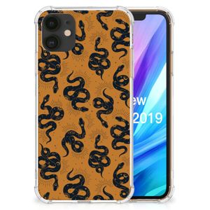 Case Anti-shock voor Apple iPhone 11 Snakes