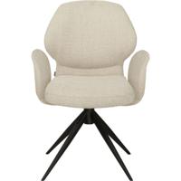 Eetkamerstoel Bione met arm Rhodos Natural