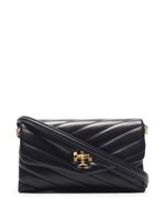 Tory Burch portefeuille Kira Chevron Chain - Noir