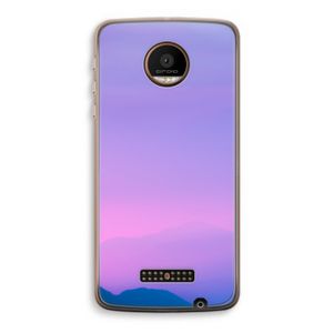 Sunset pastel: Motorola Moto Z Force Transparant Hoesje