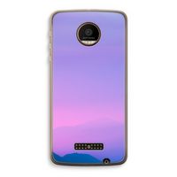 Sunset pastel: Motorola Moto Z Force Transparant Hoesje